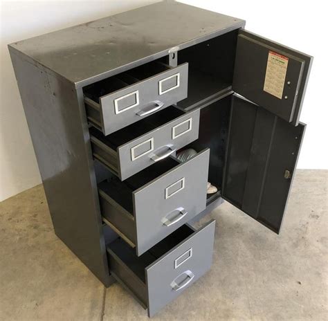 cole steel filing cabinet safe|vintage cole metal storage cabinet.